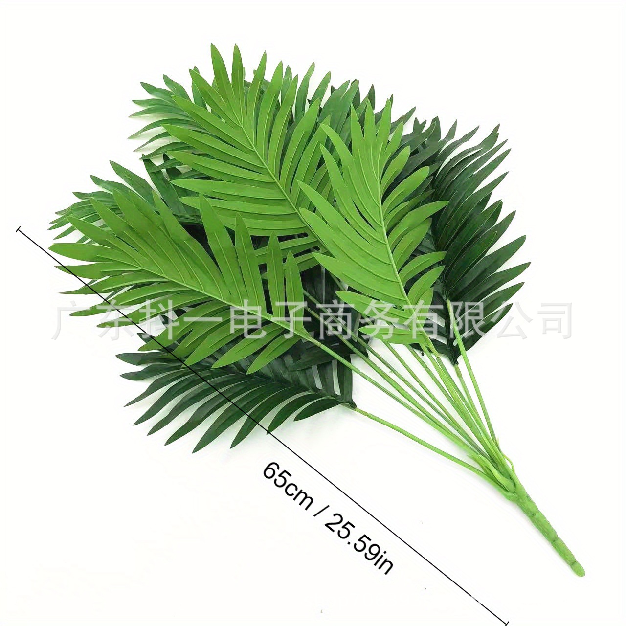 Spot cross-border nórdico simulación plantas verdes cola suelta girasol en maceta interior sala de estar decoración del hogar hojas de hierro árbol falso bonsai