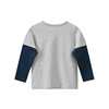 Autumn children's T-shirt, long-sleeve, set, clothing, children's clothing, Korean style, long sleeve