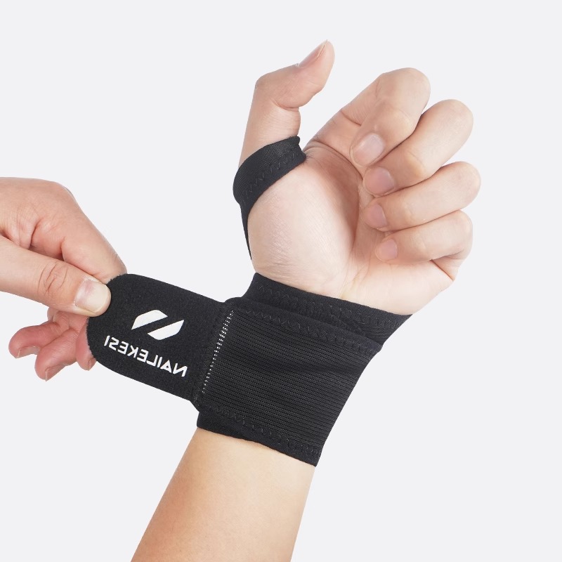 Protector de muñeca deportivo anti-esguince, protector de muñeca dolor de fatiga, bolsillo masculino de bádminton, empuje horizontal, protector de muñeca profesional para mujeres