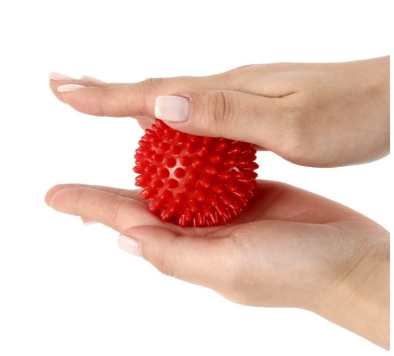 Hot-selling spiked grip ball, sole hedgehog ball, fascia release ball, PVC yoga massage ball, fitness fascia ball