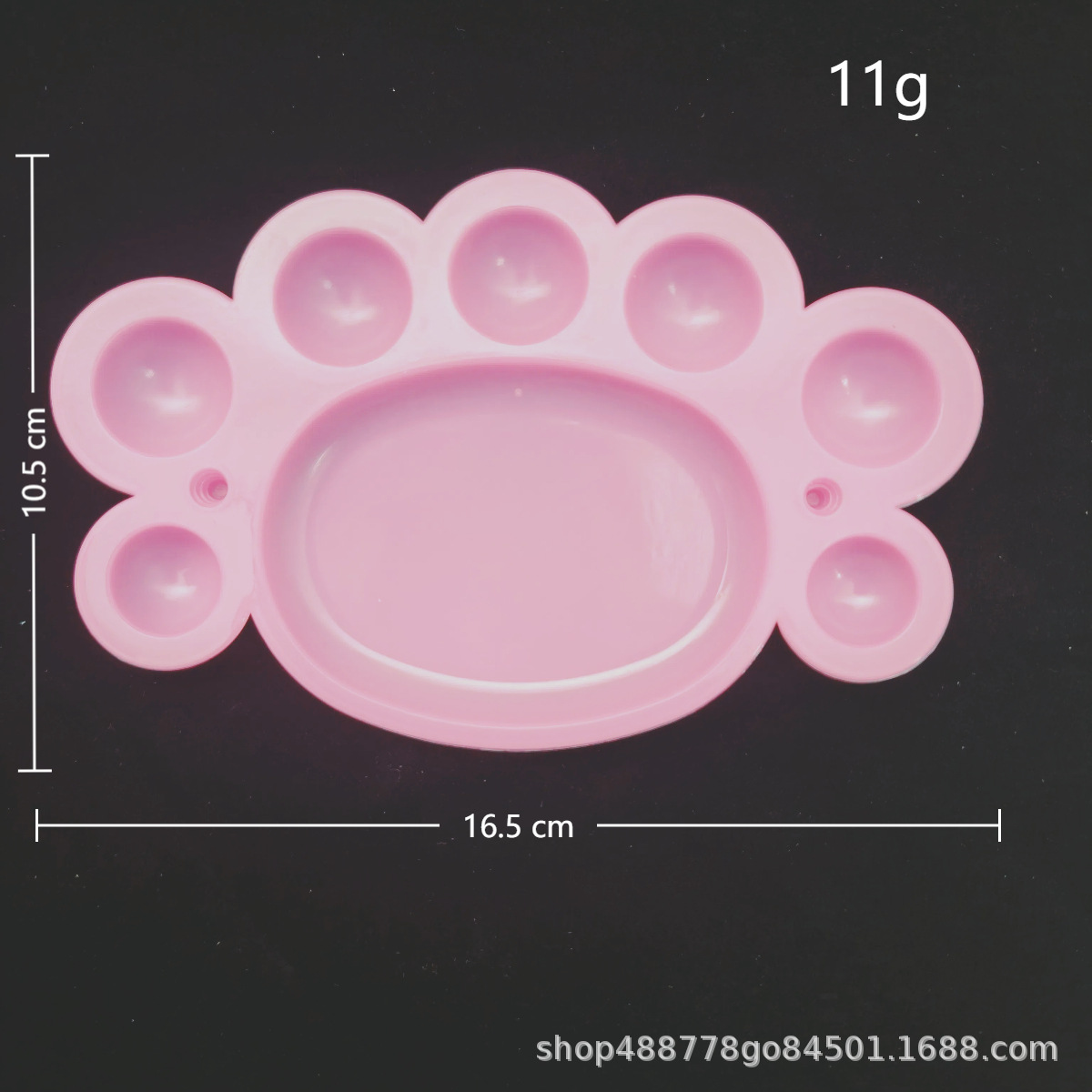 Paleta de color multi-especificación directa de fábrica   Pintura paleta acuarela pie pequeño tablero de pintura artística tablero de pintura manual