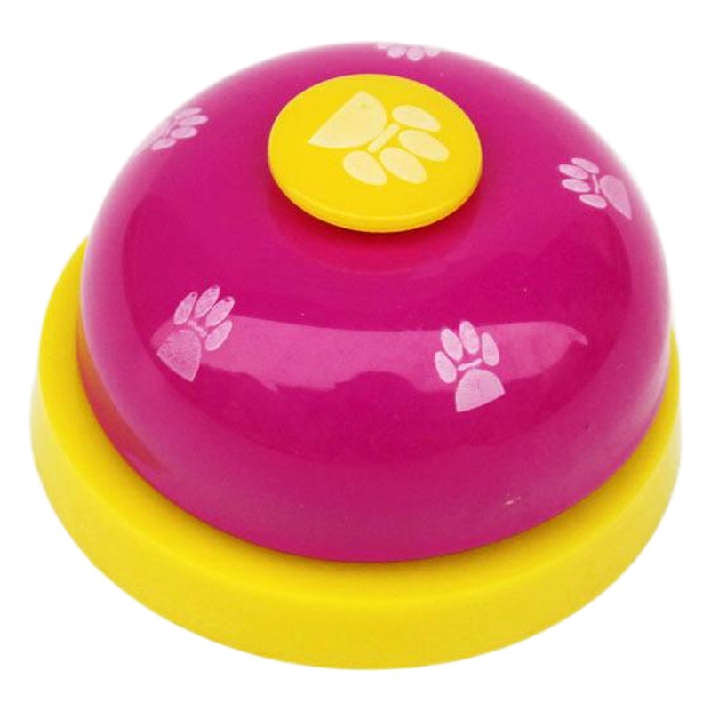 Mascota llamada comedor Bell gato perro entrenador pedidos Bell perro sonido juguete en stock al por mayor