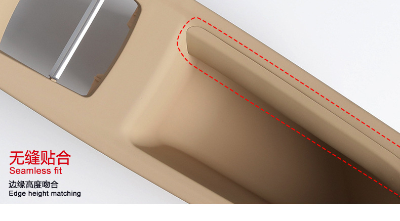 Suitable for Bmw 5 Series Door Handle Four-Piece Set, 5 Series Door Handle, 5 Series Interior Right-Hand Drive Door Armrest, Exterior Handle