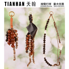 蒋奇明同款满愿种子天然菩提子串挂饰新中式国风包包挂件配饰定制
