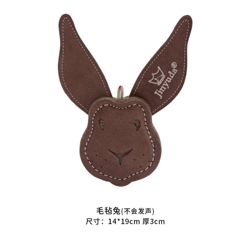 Felt rabbit head