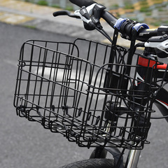 マウンテンバイクバスケット、大型バスケット、折りたたみバスケット、自転車バスケット、運転前のバスケット、吊り下げバスケット