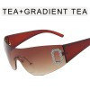 Fashionable sunglasses, brand glasses solar-powered, 2 carat, European style, internet celebrity