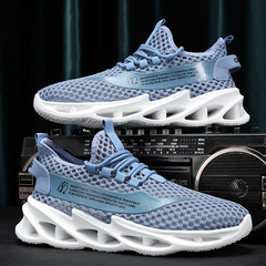 Men's Summer Mesh Shoes, Breathable Thin Model, Large Mesh Eyelet Hollow Mesh Surface, Lightweight Running Casual Coconut Sports Shoes