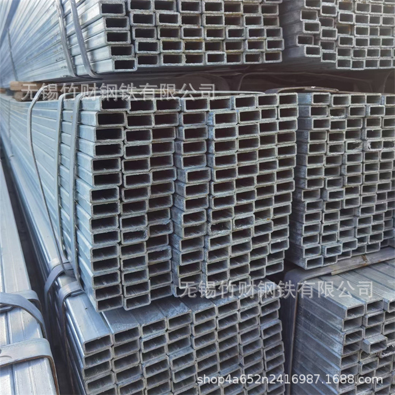 热镀锌方铁管25*40*3.5mm矩形方通25*50*3mm方钢管15*30*2mm冷拉
