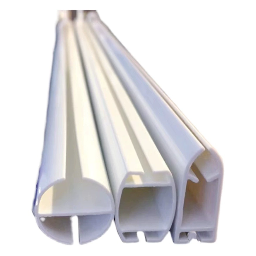 ПВХ круглая труба рекламные рулонные шторы аксессуары занавеска круглая труба утолщенный алюминиевый сплав верхний стержень ПВХ нижний стержень изобразительный нижний стержень