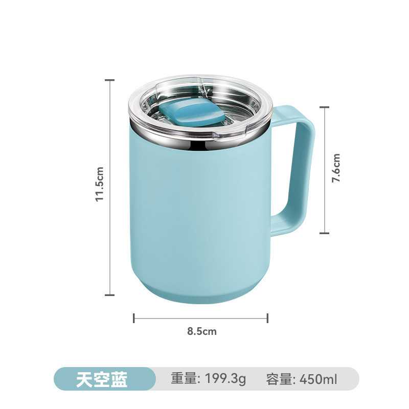 MTOY马克杯304不锈钢便携咖啡杯密封杯子家用喝水杯办公室保温杯|undefined