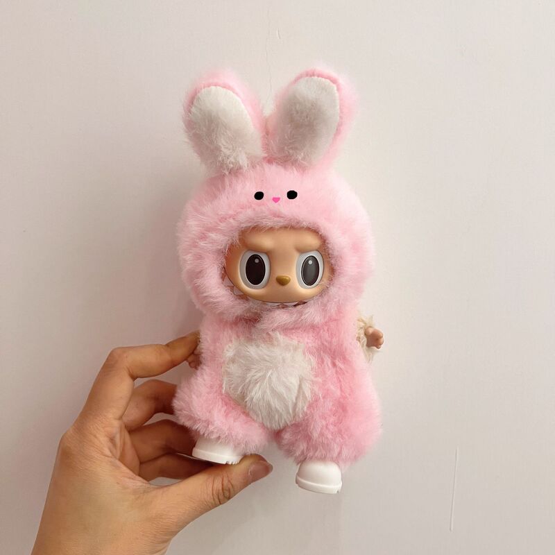Labubu ベビー服装飾品ラブブ 17 センチメートル人形人形ドレスアップカジュアルスーツスカートぬいぐるみ服|undefined