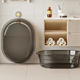 Pet Bath Basin Special Bath for Cats Cat Bath Dot Dog Bath Bucket Anti-running Cat Basin Cat Litter Basin