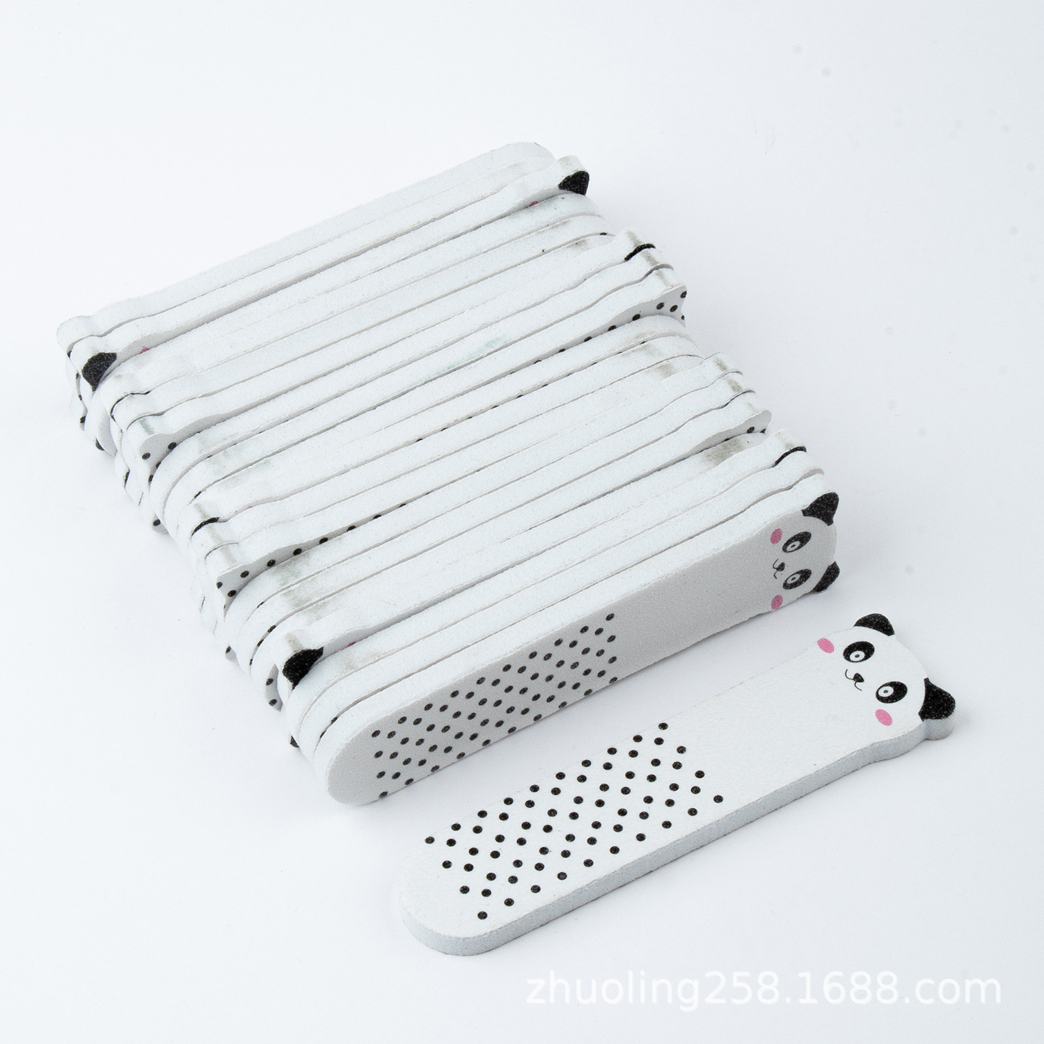 Explosiones lindos archivos de uñas de animales esmerilados mini mini tira de polvo accesorios de regalo de manicura solo transfronterizos