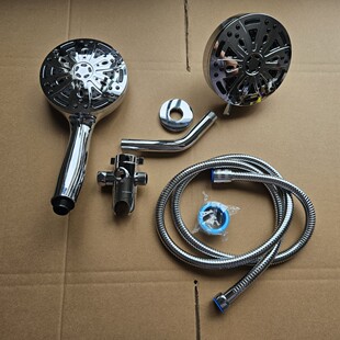ABS shower head top spray suit nine function hand spray shower head bath bathroom bathroom cross-border shower