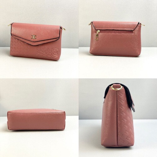 Handbags from Qianzi Fox Cross-Border - New Lychee Pattern, Multi-Layer, Large Capacity, Crossbody Bag for Women, Sold on Street Stalls