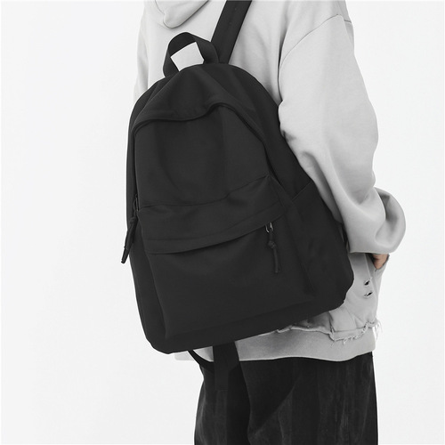 New style student backpack female Korean fashion college style school bag casual large capacity couple backpack one piece drop shipping