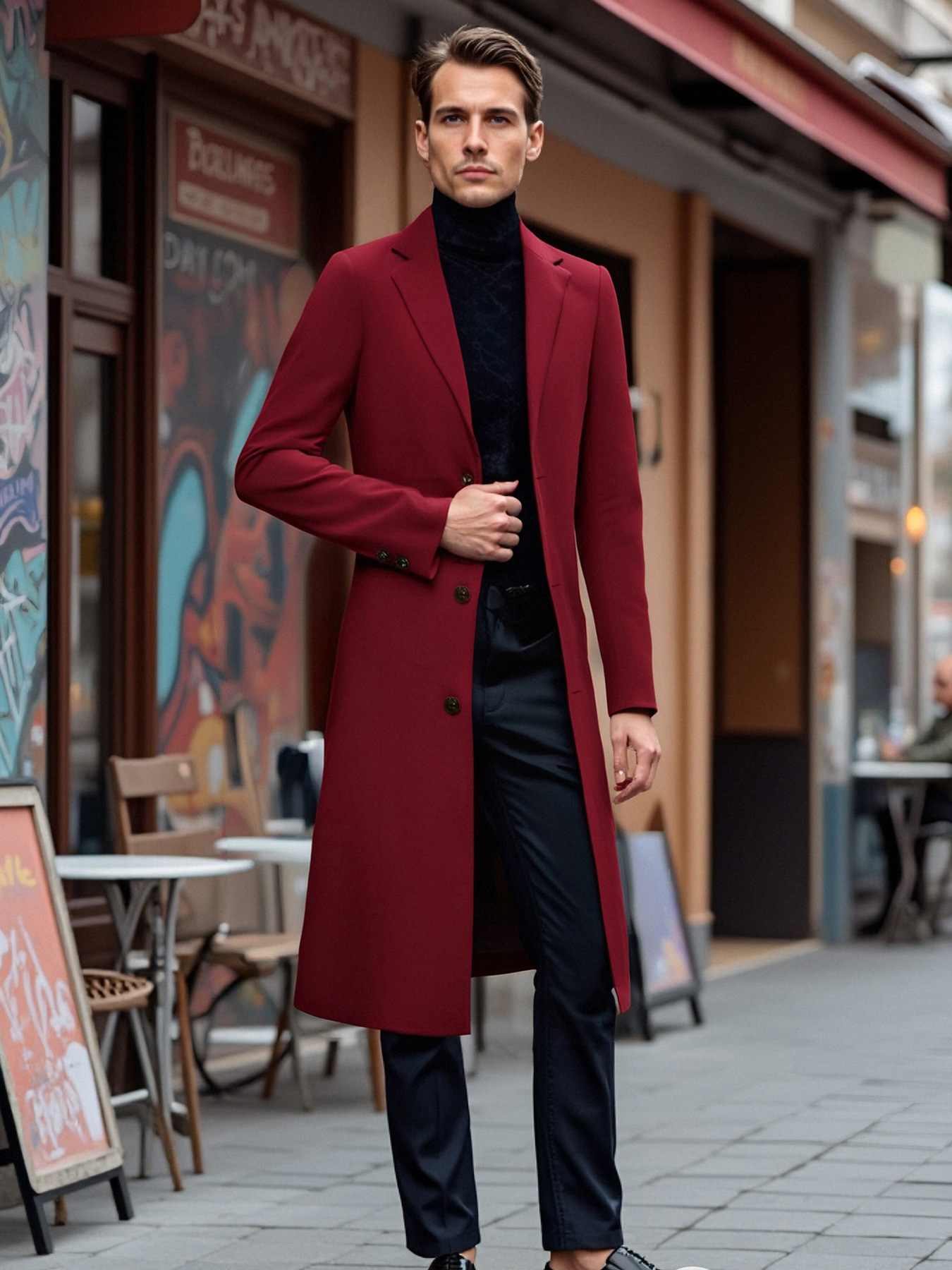 Classic trench coat English style