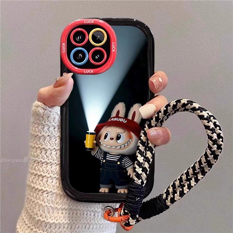Suitable for Xiaomi 17 Mobile Phone Case Design Xiaomi17Pro Stain-Resistant 17Promax Flashlight Little Monster