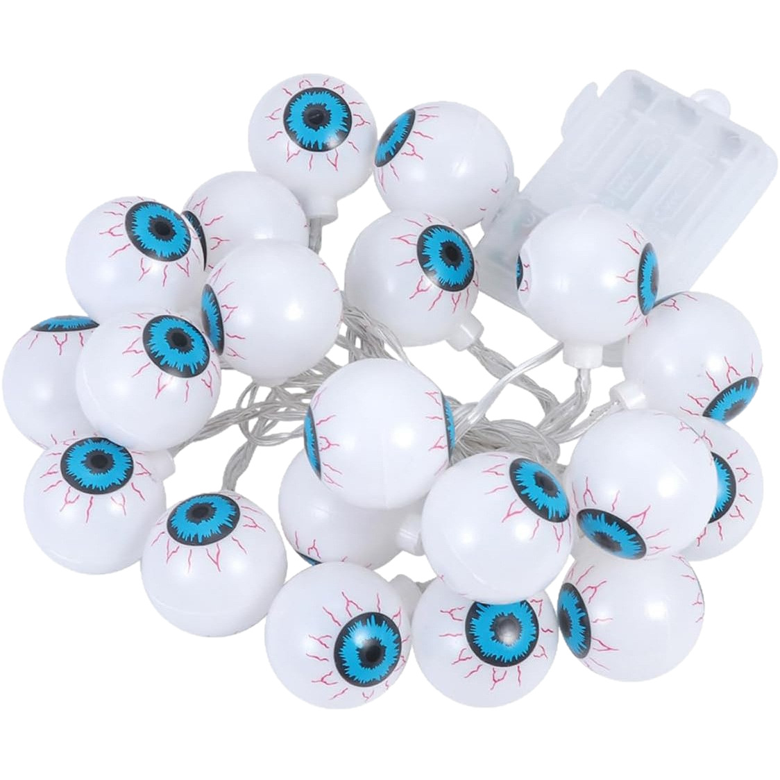 Cadena de luces LED transfronteriza Cadena de luces de Halloween Decoración al aire libre Lámpara de calabaza LED Decoración de escena de Amazon Cadena de luces decorativas