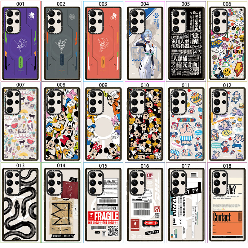 Magnetic suction for SAMSUNG SAMSUNG S24Ultra mobile phone case S22/23ultra fashion brand Galaxy protective case