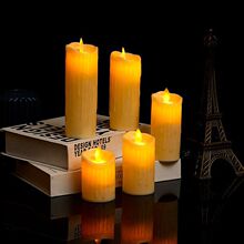 新款ins风高级装饰生日布置专用仿真火苗摇摆led电子蜡烛灯氛围节