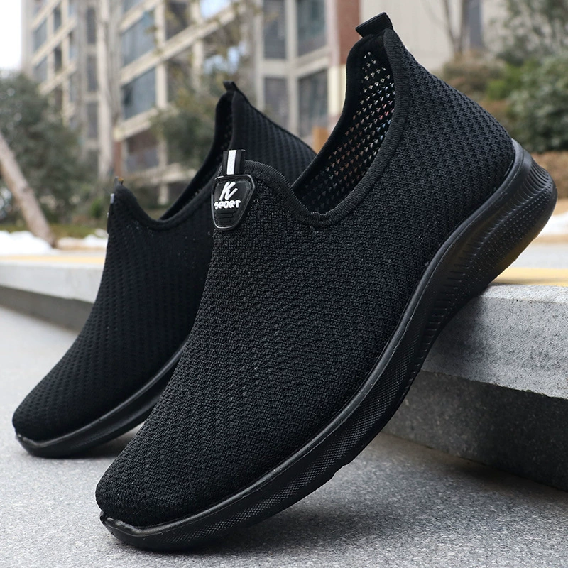 Summer breathable sports shoes for leisure, footwear, for middle age