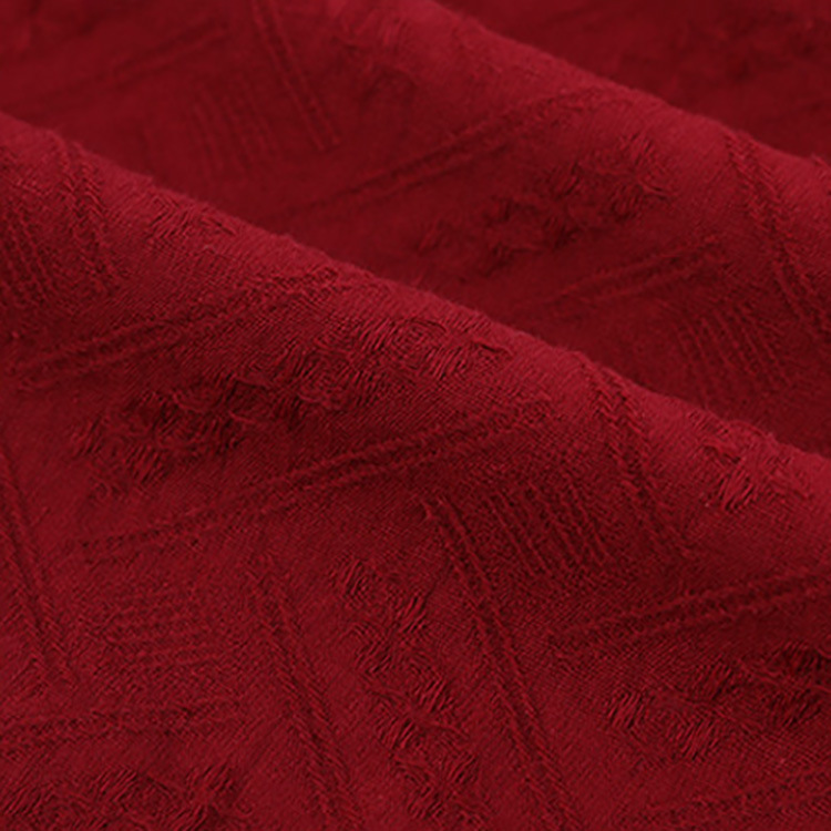 Textiles Shaoxing al por mayor suave 100% algodón plano tela jacquard