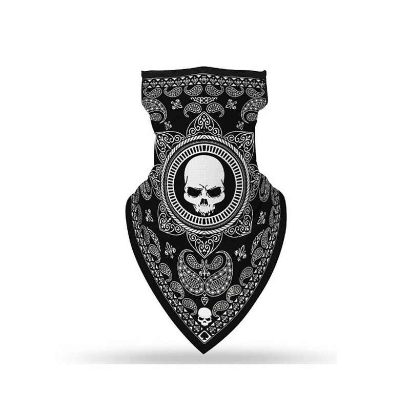 Outdoor Cycling Mesh Cold Sense Outdoor Cycling Insect Mask Multifunctional Triangle Towel Elastic Good Mask