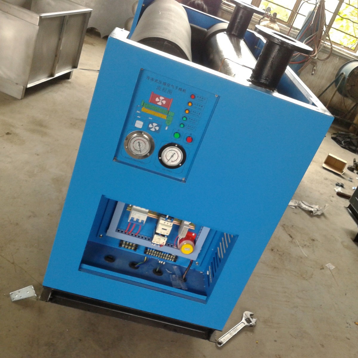 压缩空气冷冻式干燥机1立方冷冻干燥机除水干燥空压机冷干机批发