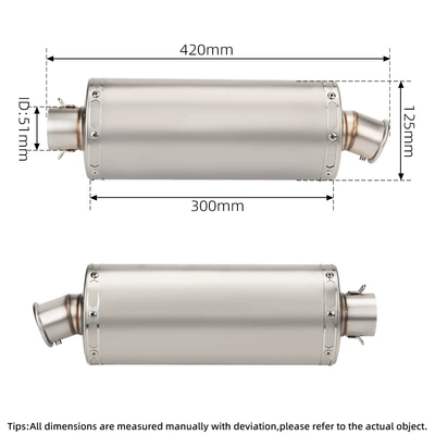 Phoenix Stb Stainless Steel – Motorcycle exhaust pipe