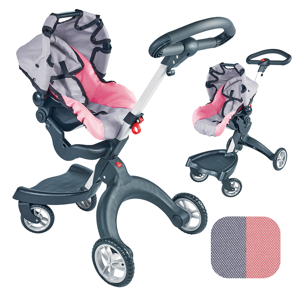 SKU 牛津灰+桃粉