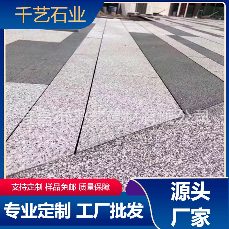 Имитация гранита Кунжут Белый ПК экологический кирпич коммерческая площадь жилой грунт мощение керамика ПК имитация каменного кирпича производители