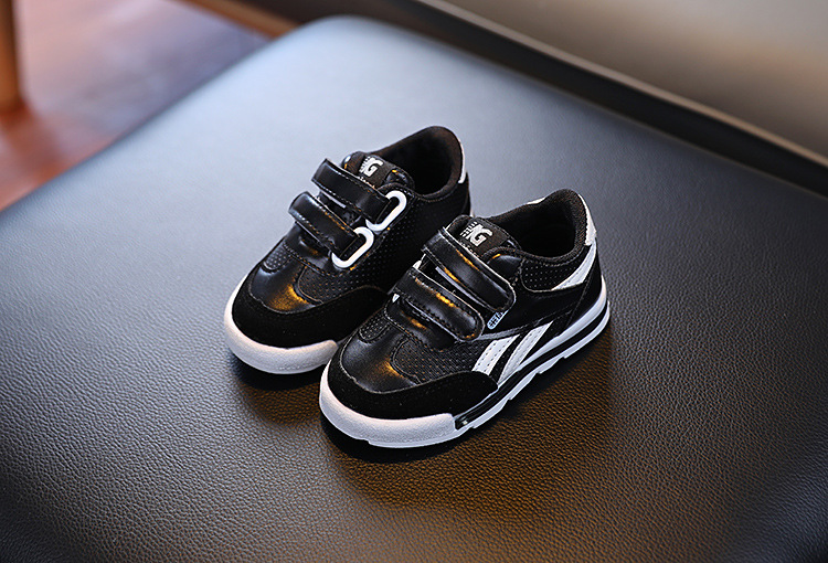 Andningsbara sneakers med kardborre för småbarn och bebisar_voghion.com