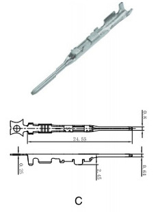 LX615-0.7A connector Terminal M34S75C4F2