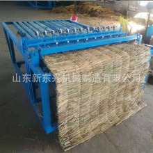 1.8米蒲草电动草帘编织机 多针针距可调稻草苇帘机 蒲草稻草电动