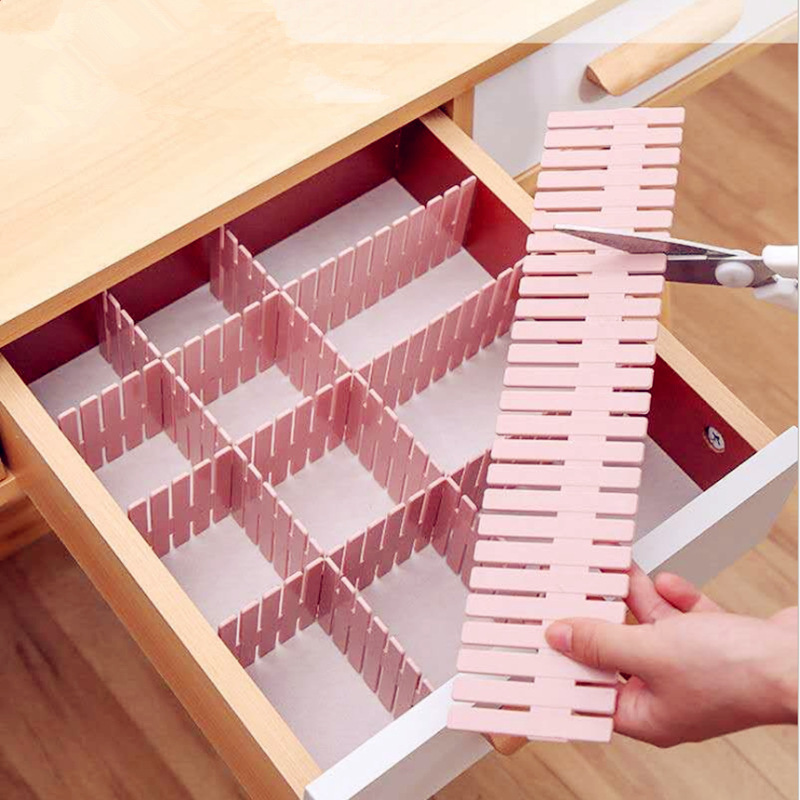 Drawer Partition Partition Free Combination Drawer Storage Partition Board Partition Plastic Partition Board Underwear Partition Socks