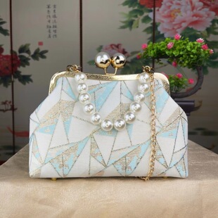 Minimalist Clutch Bag Niche Cross-Border Evening Handbag Chain Crossbody Bag Shoulder Bag Live Bag Women's Bag