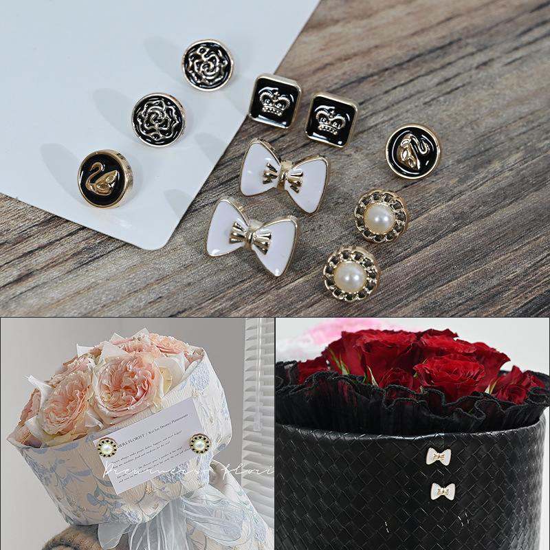 Tarjetas de felicitación con flores para inauguración de casa, bodas, inauguración de negocios, tarjetas de bendición, tarjetas colgantes, materiales para envolver flores para floristería, tarjetas para ramos florales