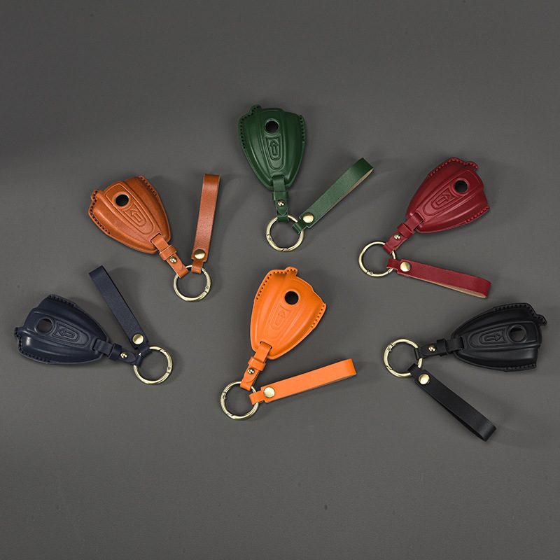 Suitable for Bmw R18 Retro Motorcycle Key Cover Cowhide Leather Key Cover Bmw R1