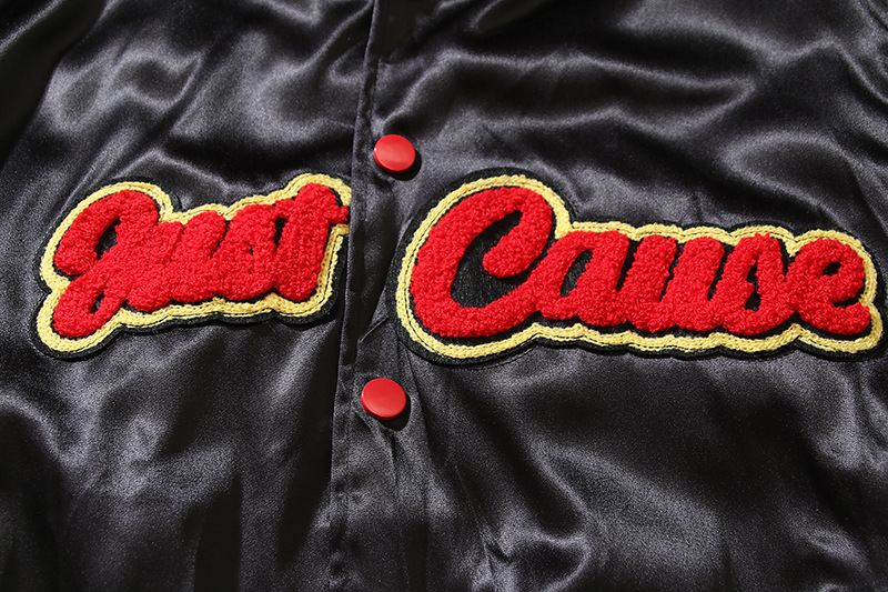 Herrenbekleidung Ins Super Hot Vintage Basketball Retro Handtuch Stickerei Flammendruck Sport Baseballuniform Herren Lederjacke_voghion.com