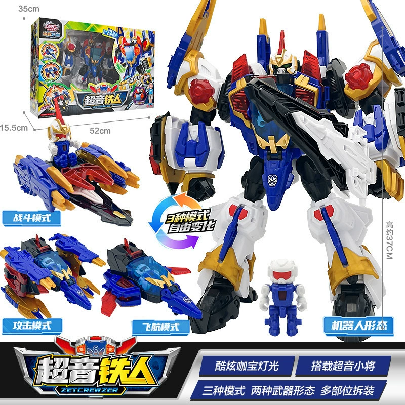 Transforming Robot Spinning Top Toy for Boys - New Collection by - Fun & Engaging!