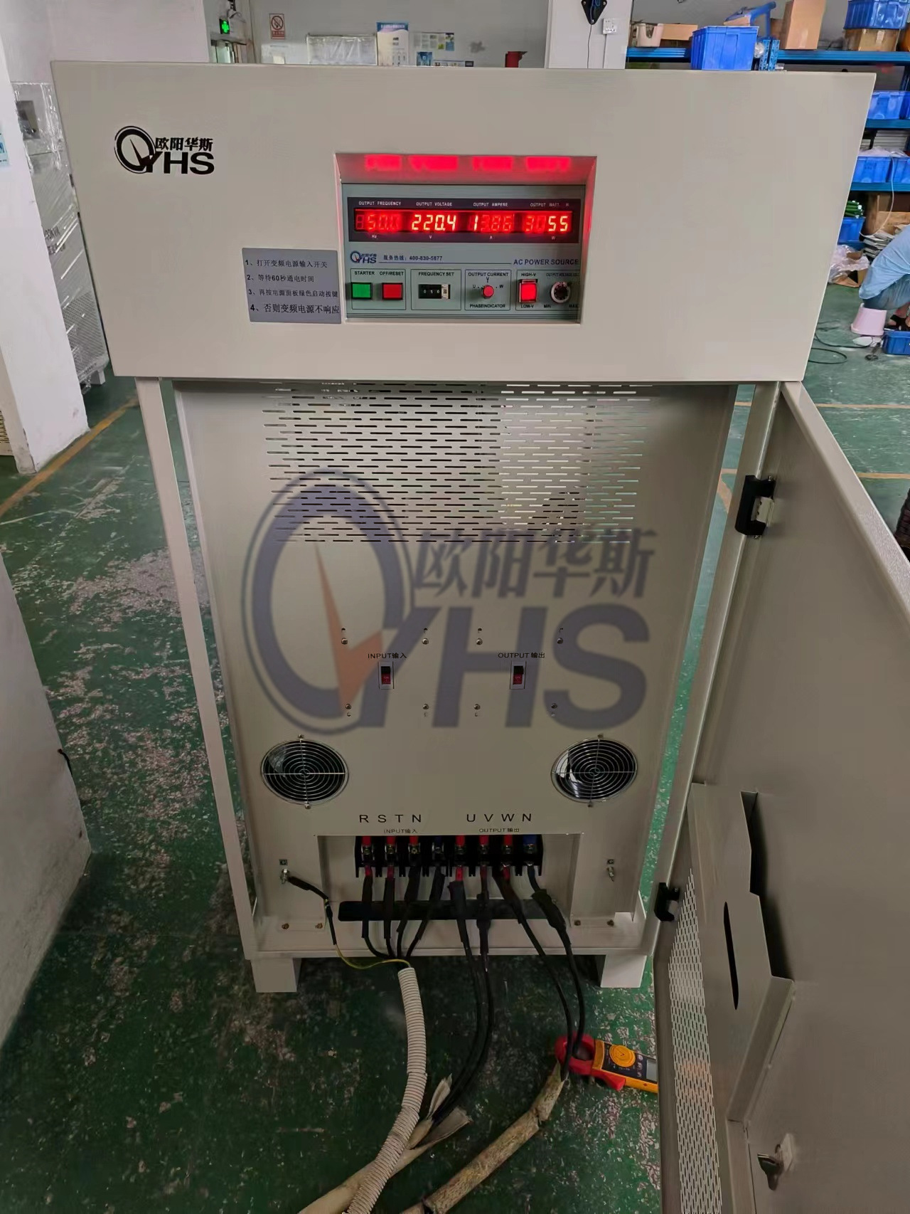 ŷ����˹����100KVA��Ƶ��Դ����̨�壬��������380V 60HZ