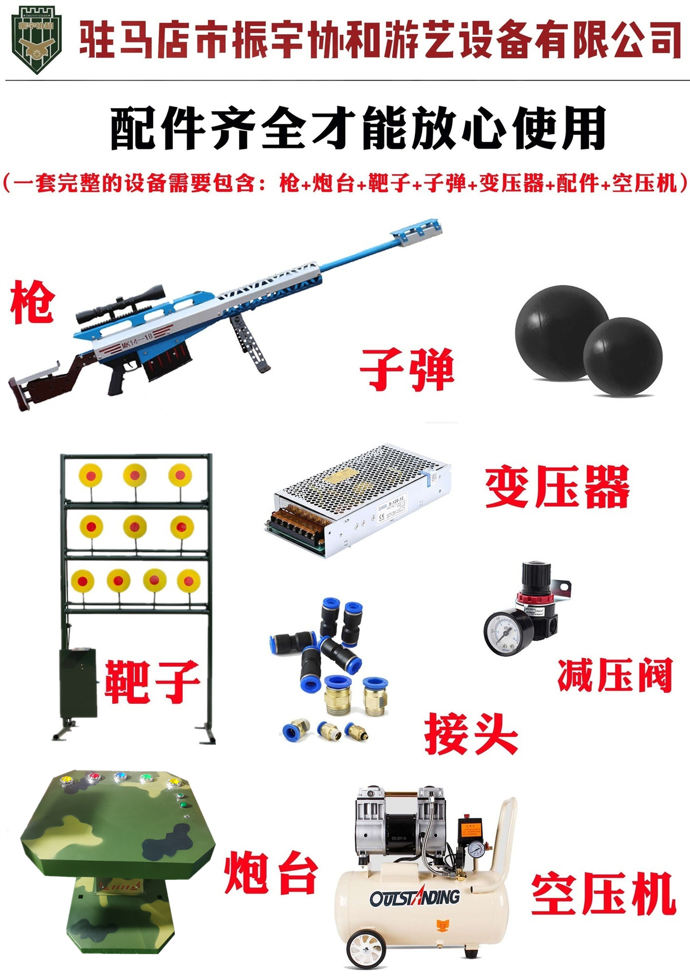 一台完善的设备需要哪些组成