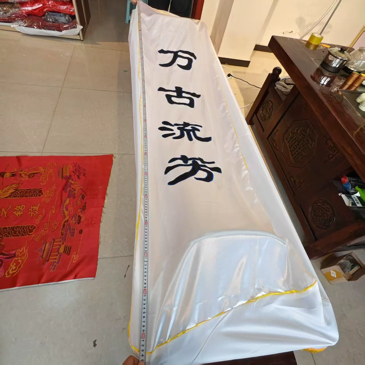 Чехол для гроба для кремации, одноразовый чехол для гроба для кремации 2m * 65W, вечное наследие, мужская и женская похоронная одежда, аксессуары, чехол для гроба, ткань для одежды для гроба