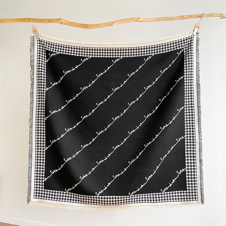 Autunno e inverno nuovo semplice ispessito imitazione cashmere scialle donna versione coreana versatile studente coppia caldo_voghion.com