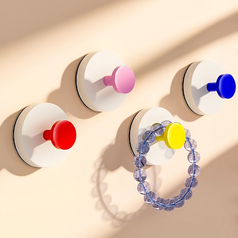 Dopamine Suction Cup Hook Strong Load-Bearing Traceless Adhesive Door Coat Hook Bathroom Towel Rack