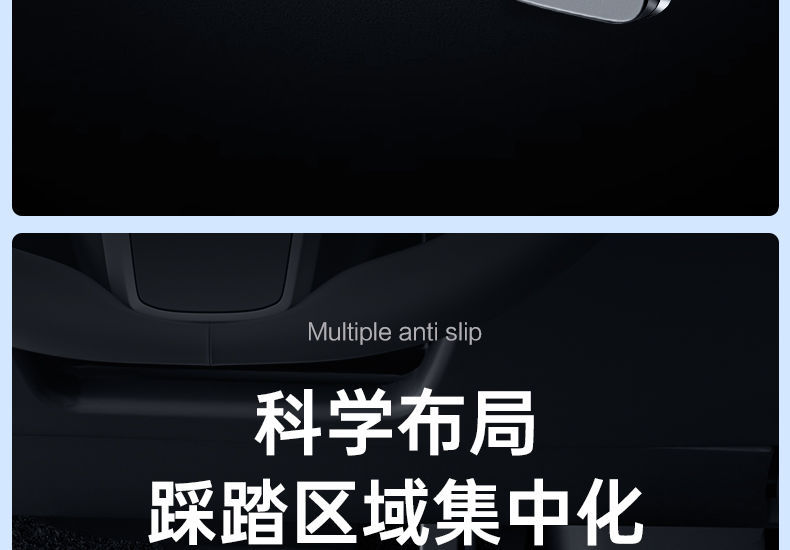 Suitable for Tesla Model Y New 3 Accelerator Brake Anti-Slip Rest Pedal Aluminum Alloy Modification Accessories