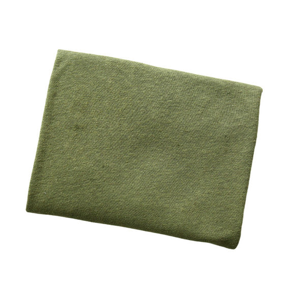 21 cotton and linen fabric 145gt shirt linen cotton fabric plain jersey spring and summer short sleeve bottoming shirt knitted fabric