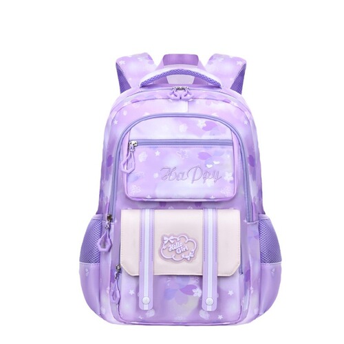 New children's girl school bag, primary school backpack, large capacity, weight reduction, water-resistant, lightweight, cute, supports dropshipping